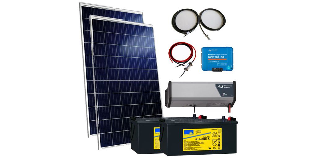 Kit autonome solaire 750W 230V écosolaire® - Ecosolaire
