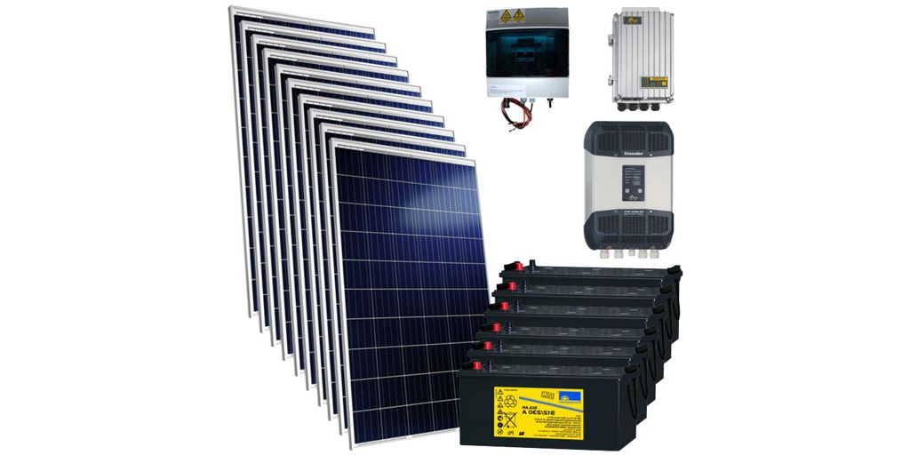 Kit autonome solaire 330W 230V écosolaire®